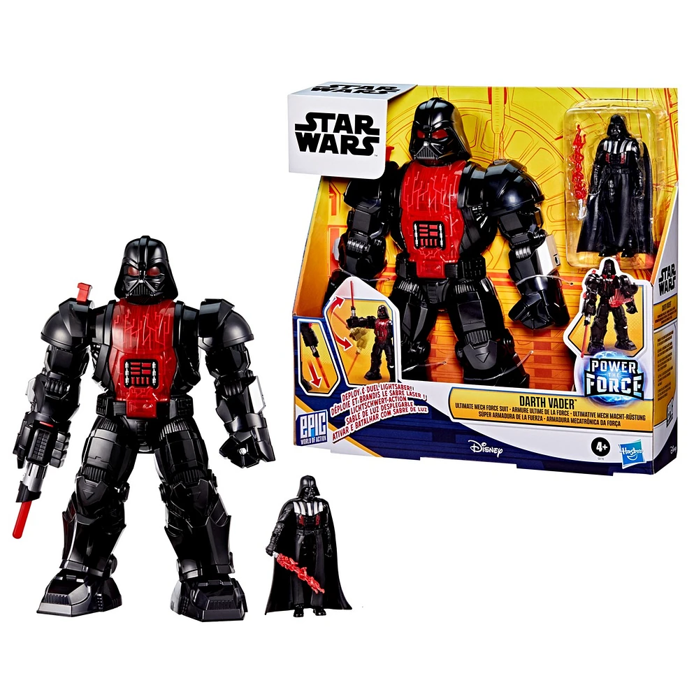 Star Wars Epic World of Action Darth Vader Ultimate Mech Force Suit 