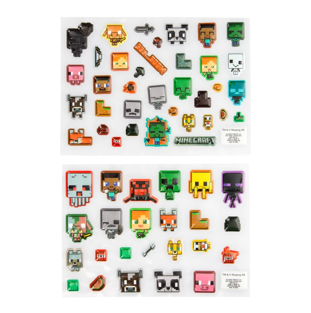 Autocollants gonflés Minecraft Gadget 