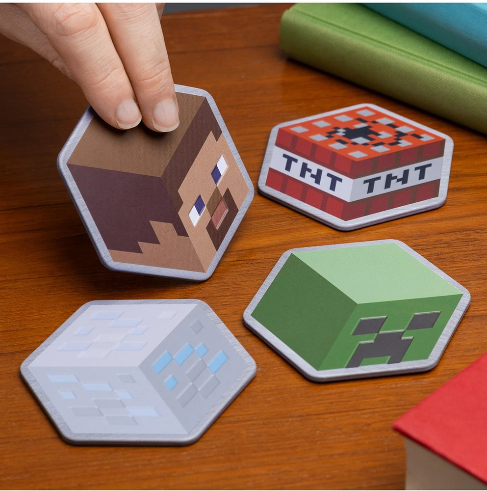 Minecraft Metal Coasters 