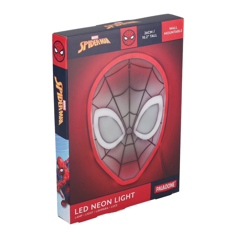 Lampe néon LED murale Spiderman 