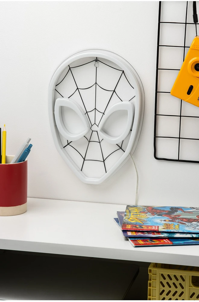 Lampe néon LED murale Spiderman 