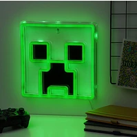 Lampe néon LED Minecraft Creeper