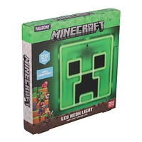 Lampe néon LED Minecraft Creeper
