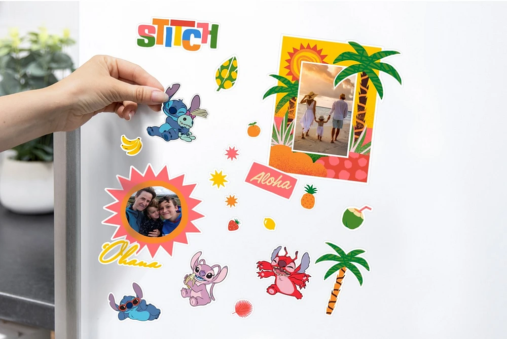 Aimants de réfrigérateur Lilo & Stitch 