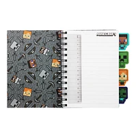 Carnet Minecraft avec intercalaires 