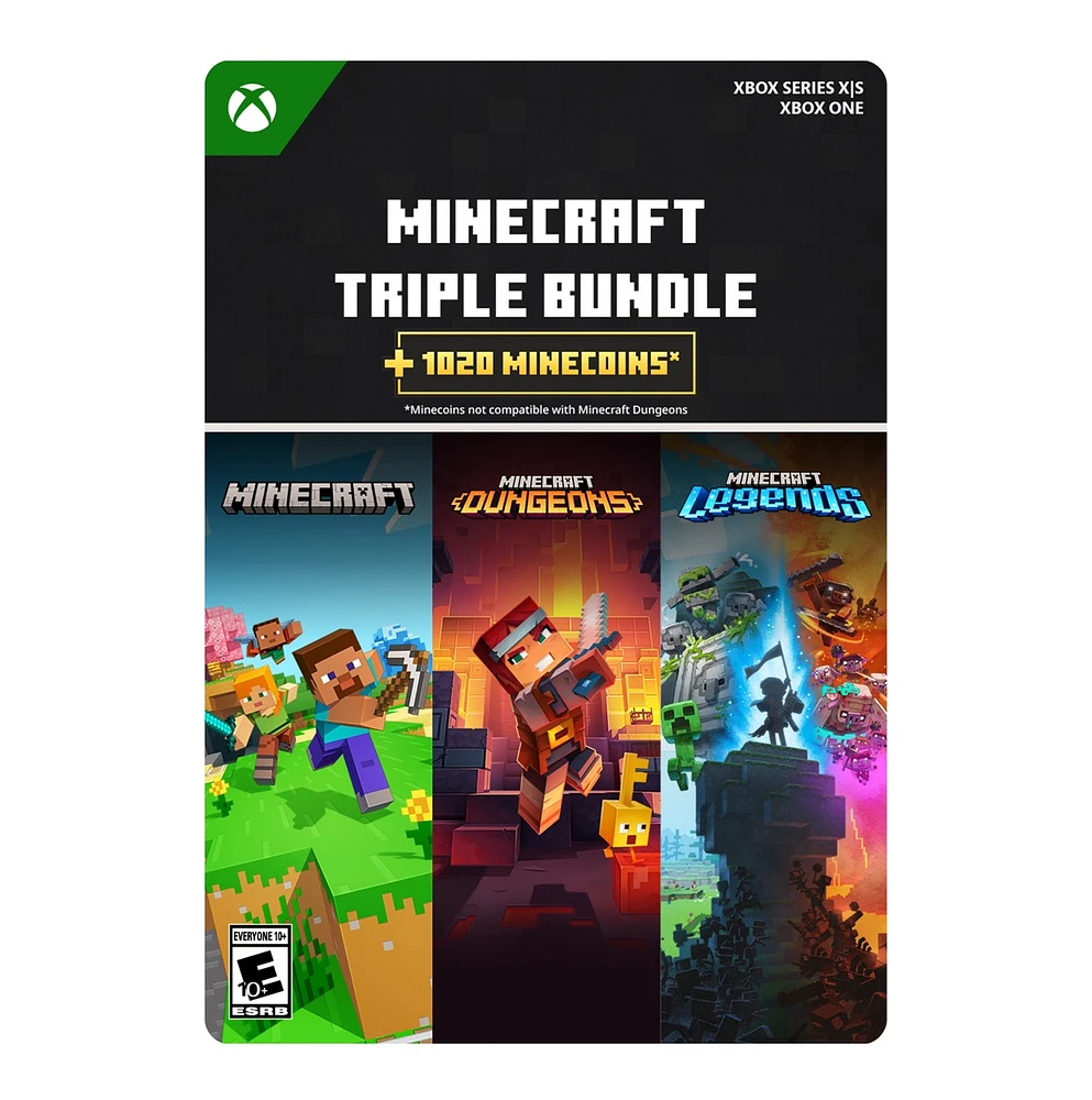 Minecraft Triple Bundle - Numérique