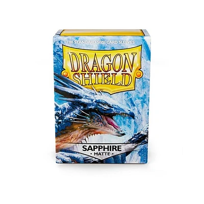 Dragon Shield - Standard Size Sleeves - Matte - Saphir (100) 
