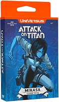 UniVersus Attack on Titan: Battle for Humanity - Clash Deck Mikasa - Ready to Play Character Deck 