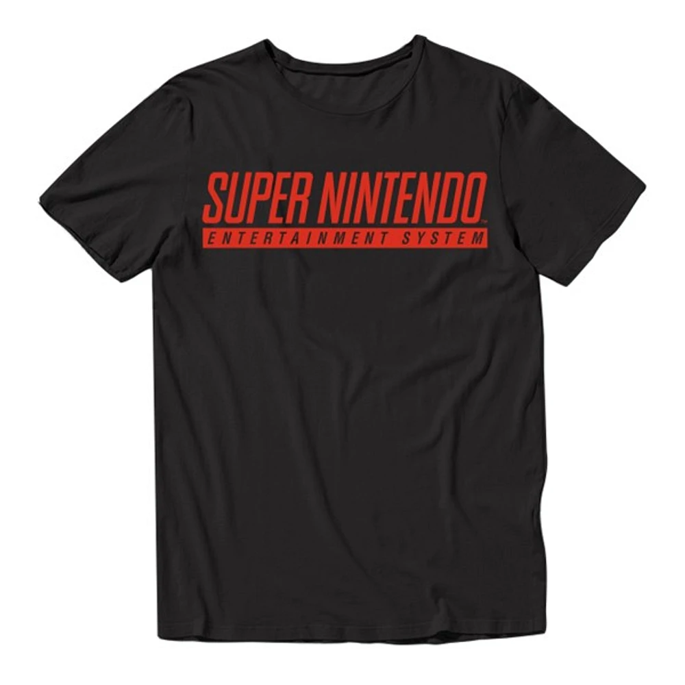 Super Nintendo Logo Tee