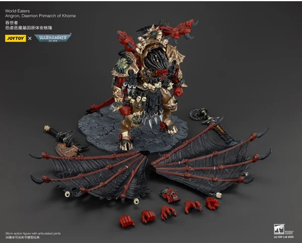 Warhammer 40K World Eaters Angron Daemon Primarch of Khorne 