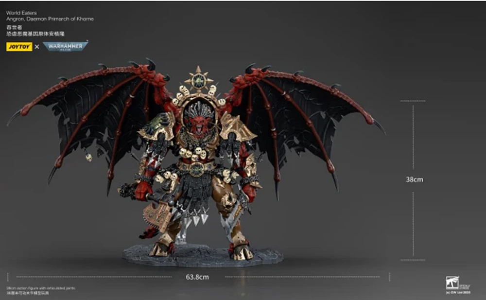 Warhammer 40K World Eaters Angron Daemon Primarch of Khorne 