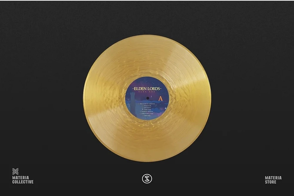 Elden Lords Original Soundtrack Golden Vinyl LP 