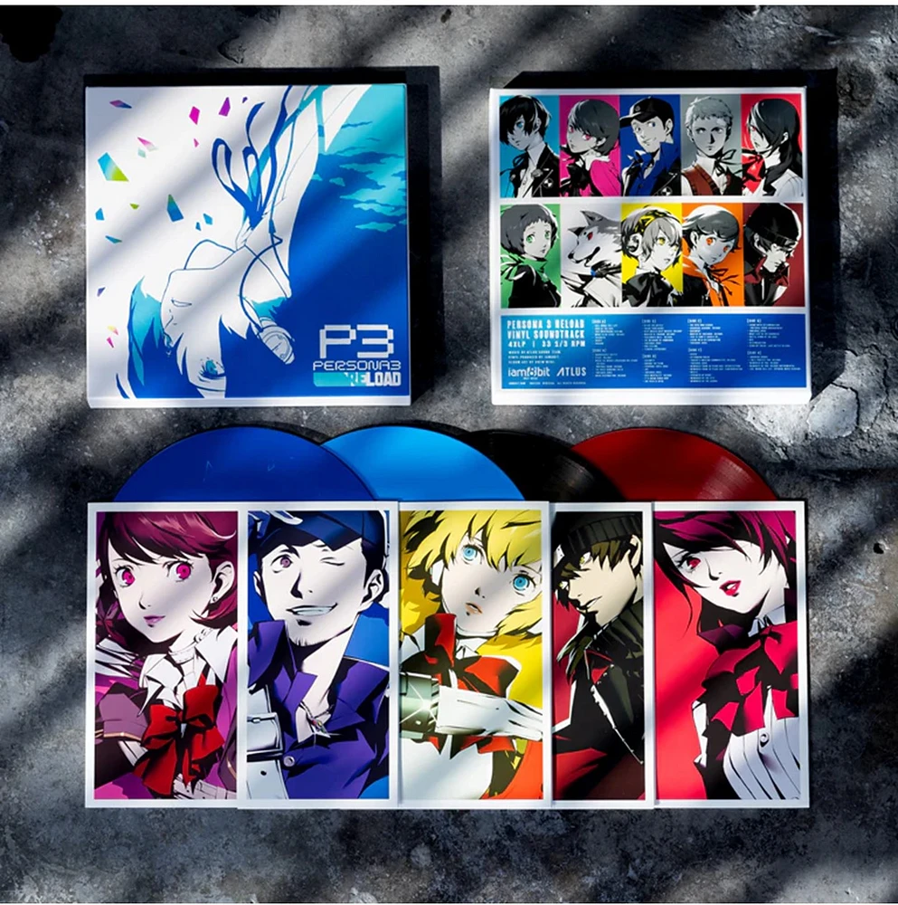 Persona 3 Reload - Original Soundtrack Vinyl 4XLP 