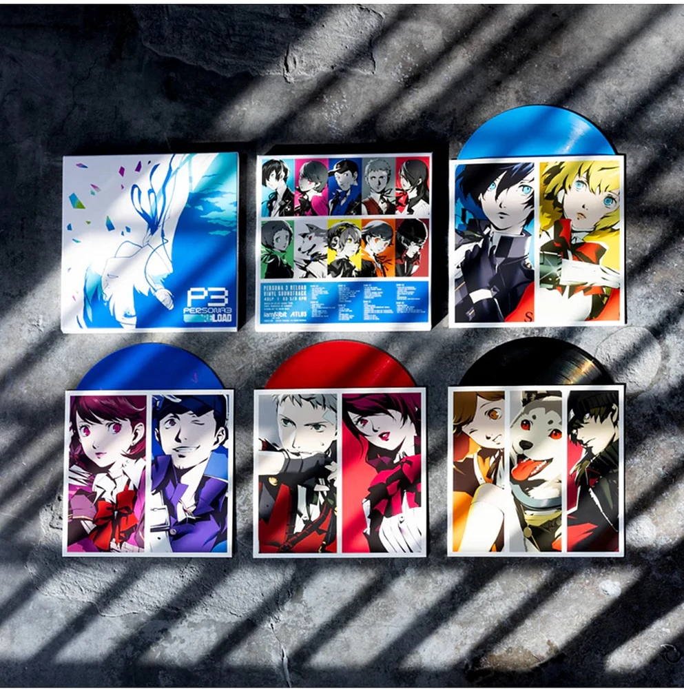 Persona 3 Reload - Original Soundtrack Vinyl 4XLP 
