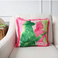 Wicked : Oreiller Elphaba et Glinda 