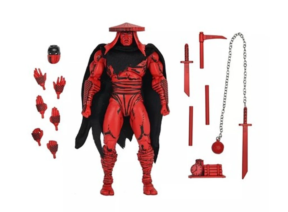 The Teenage Mutant Ninja Turtles Foot Elite Assassin Red & Black Action Figure