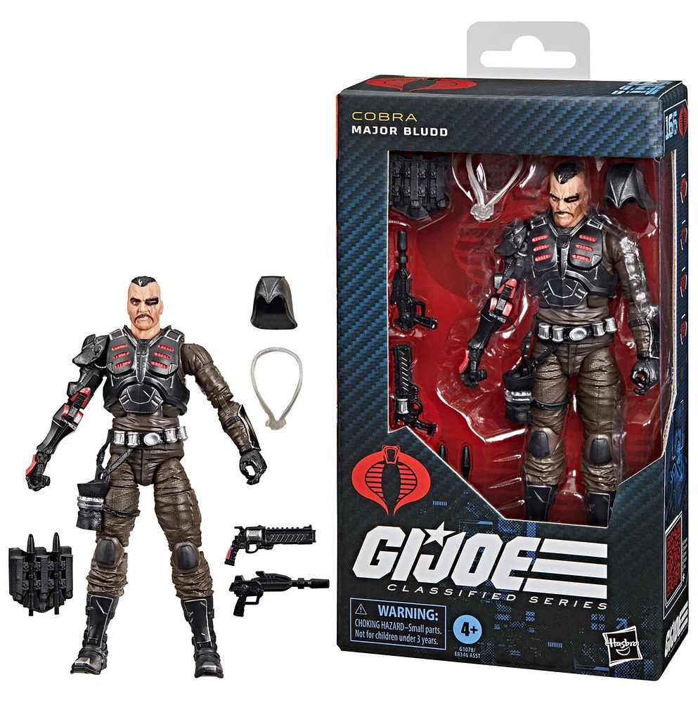 G.I. Joe Classified Series #166, Major Bludd Action Figure 