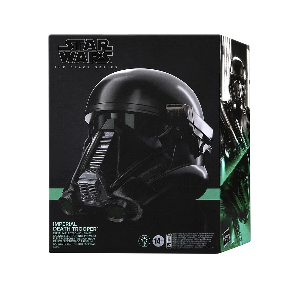 Star Wars The Black Series Imperial Death Trooper Premium Electronic Helmet 