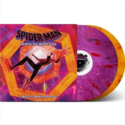 Across The Spider-Verse by Daniel Pemberton (1 Orange and 1 Purple Marbled LP) (2 LPs) 