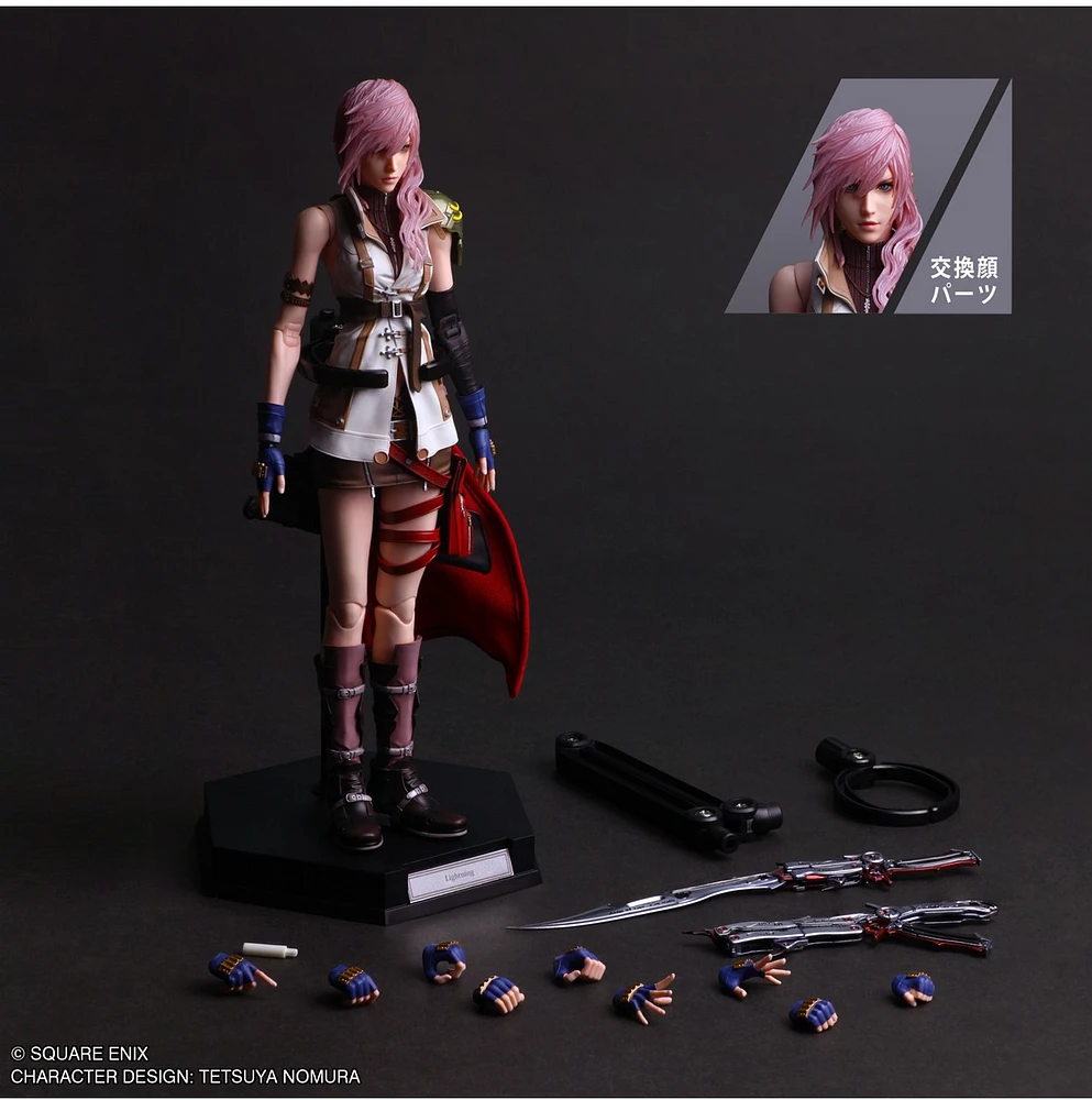 Final Fantasy XIII PLAY ARTS Shin Lightning 