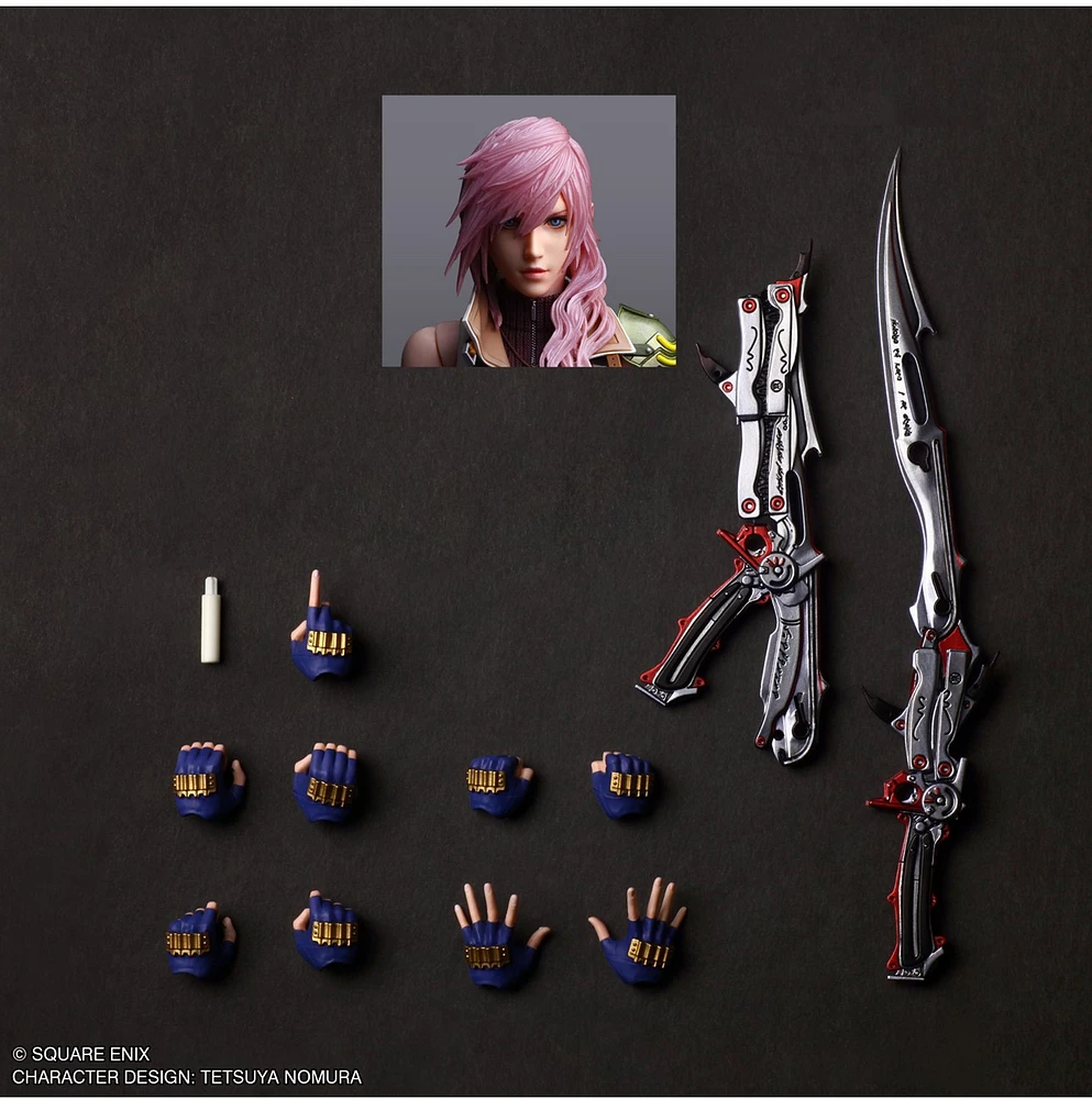 Final Fantasy XIII PLAY ARTS Shin Lightning 