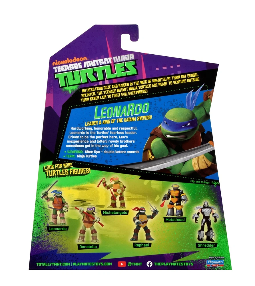 Teenage Mutant Ninja Turtles: Classic 2012 Leonardo Basic Figure 