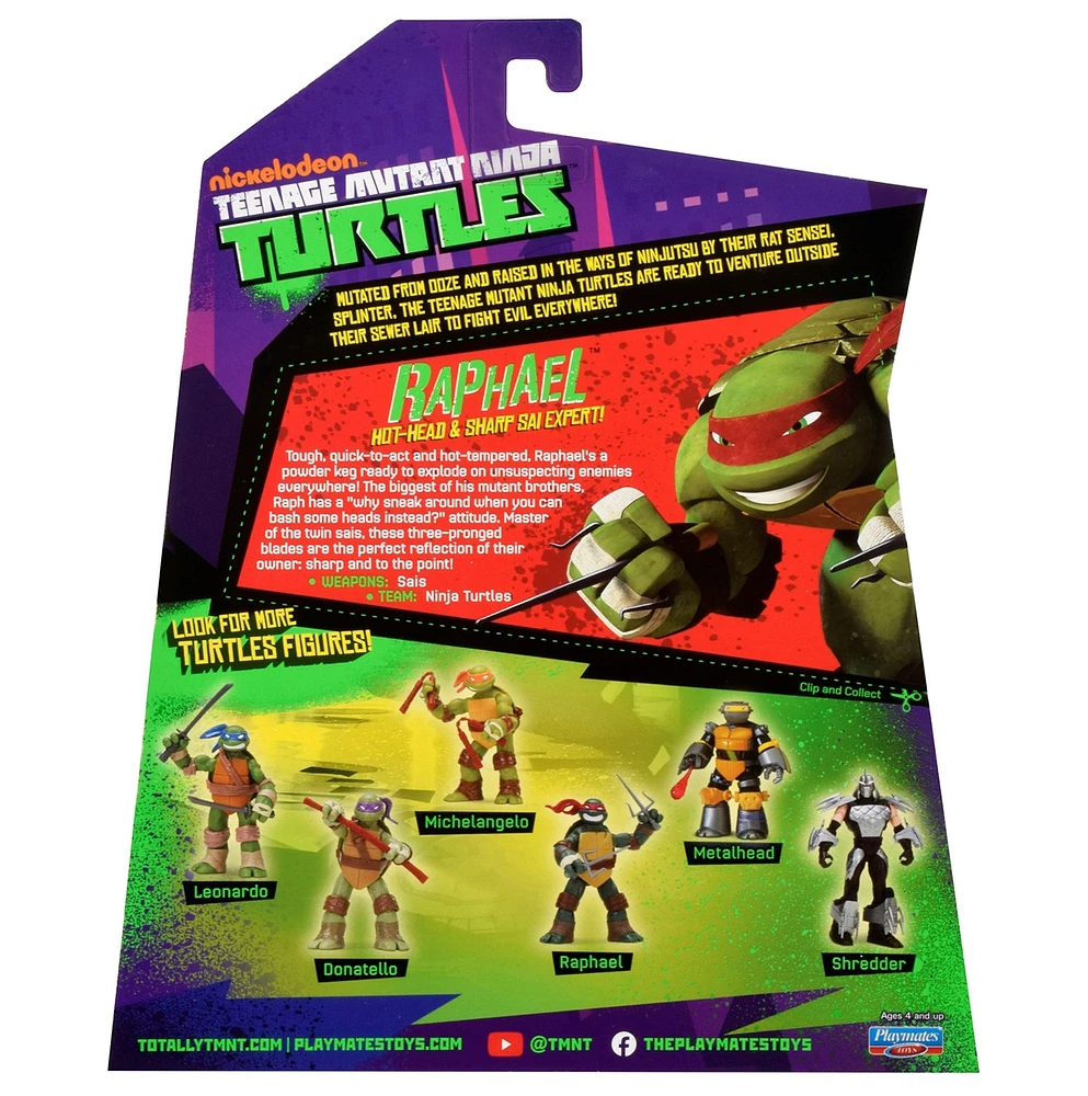 Teenage Mutant Ninja Turtles: Classic 2012 Raphael Basic Figure 