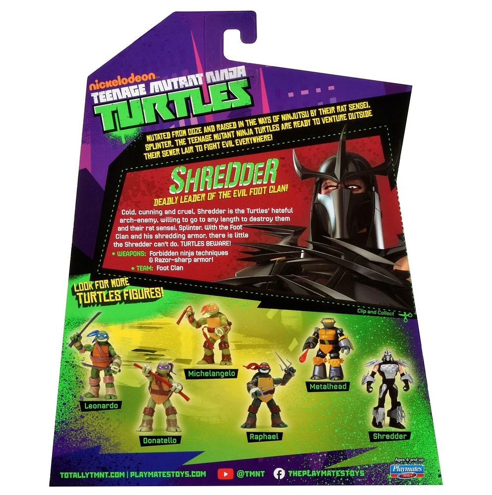 Teenage Mutant Ninja Turtles: Classic 2012 Shredder Basic Figure 