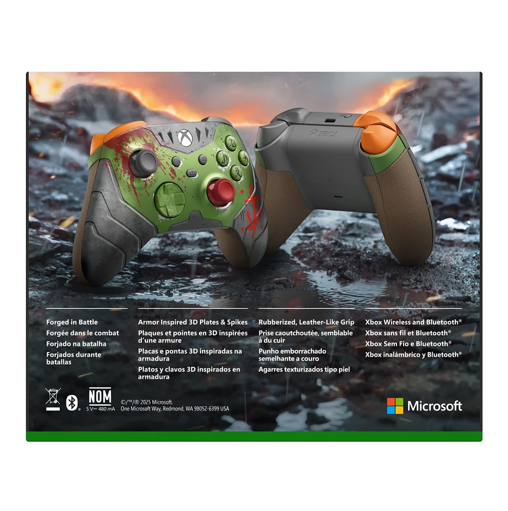 Xbox Wireless Controller –  DOOM: The Dark Ages Limited Edition 