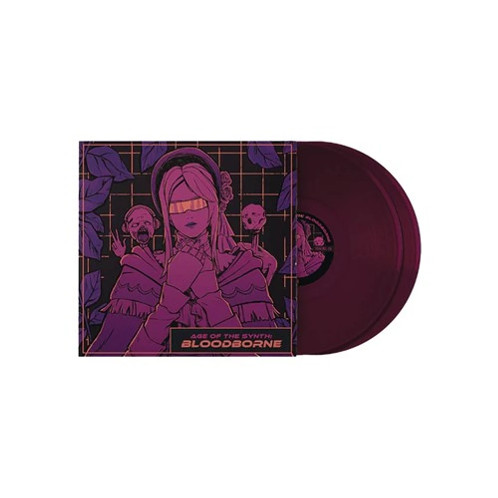 Age of the Synth Bloodborne Transparent Violet Vinyl 2 LP 