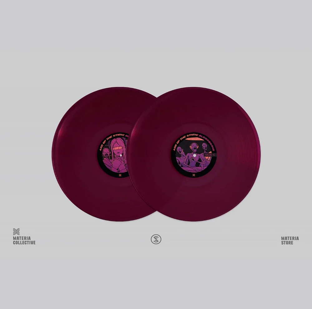 Age of the Synth Bloodborne Transparent Violet Vinyl 2 LP 