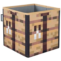 Minecraft 10 Inch Collapsible Storage Box 2 Pack - Creeper & Crafting Table 