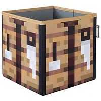 Minecraft 10 Inch Collapsible Storage Box 2 Pack - Creeper & Crafting Table 