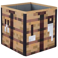 Minecraft 10 Inch Collapsible Storage Box 2 Pack - Creeper & Crafting Table 