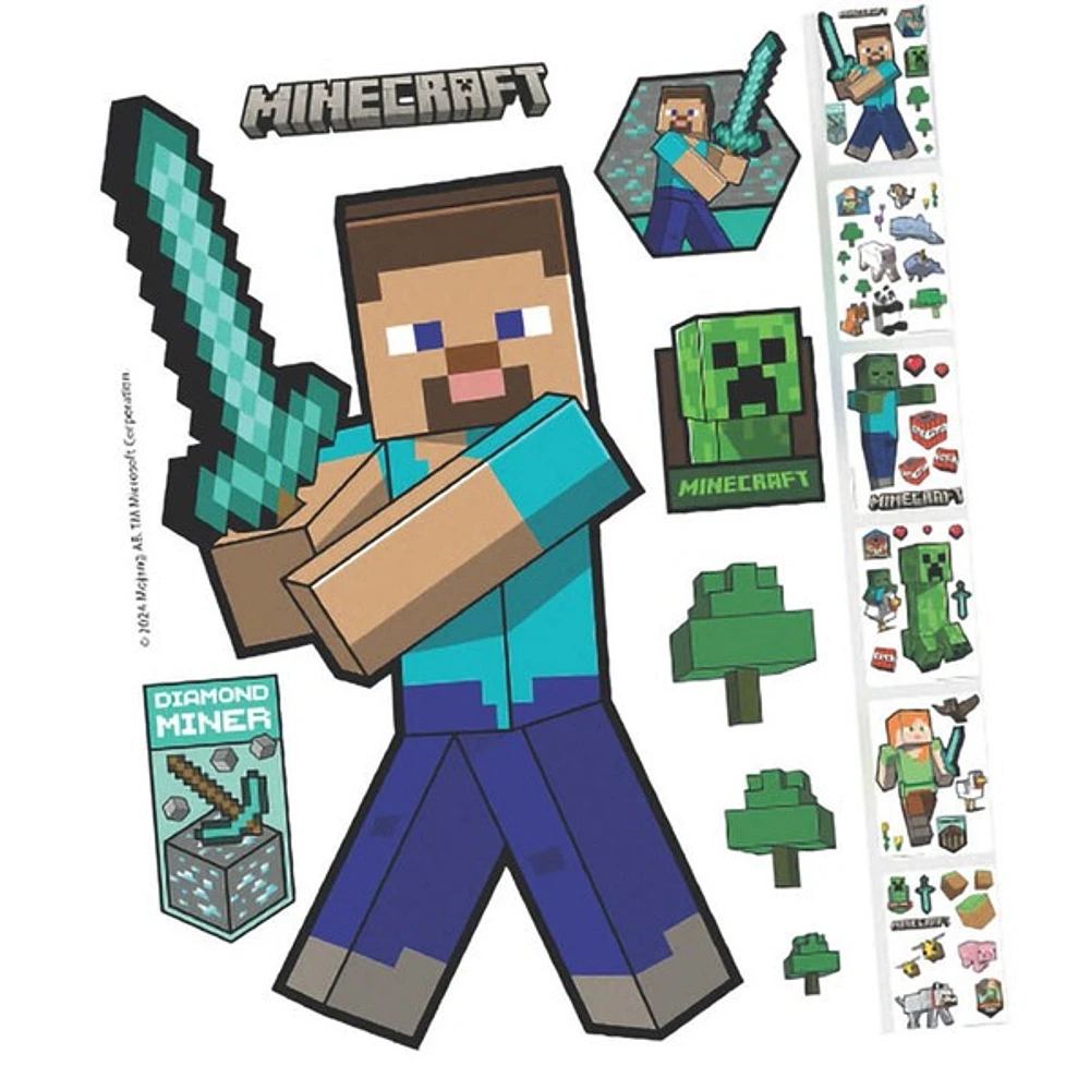 Minecraft Wall Clings
