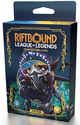  Riftbound League Of Legends Trading Card Game Origins Champion Deck Viktor  