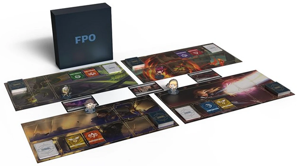 Tbound League Of Legends Trading Card Game Proving Grounds Box Set  