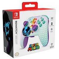 Manette sans fil Rematch : Invincible Mario 
