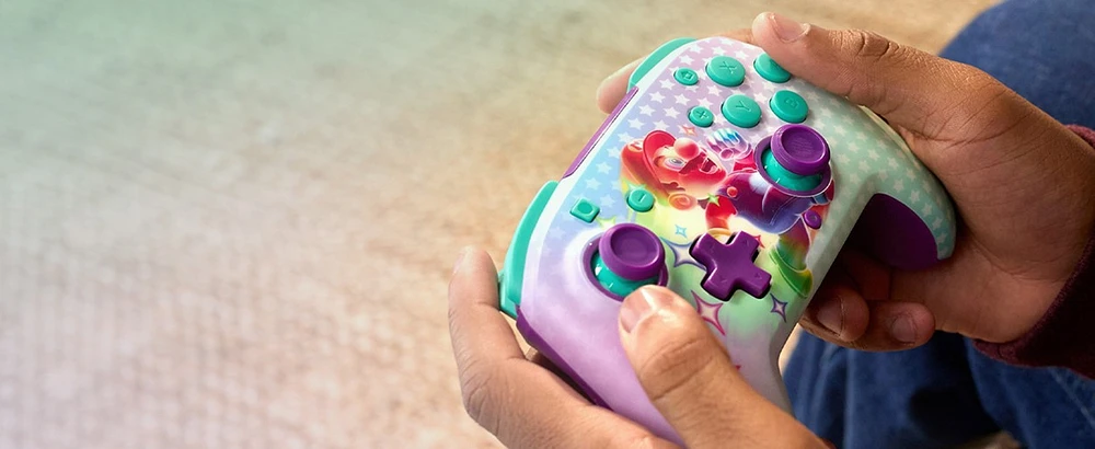 Manette sans fil Rematch : Invincible Mario 