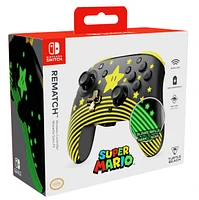 Manette sans fil Rematch : Super Mario Star 