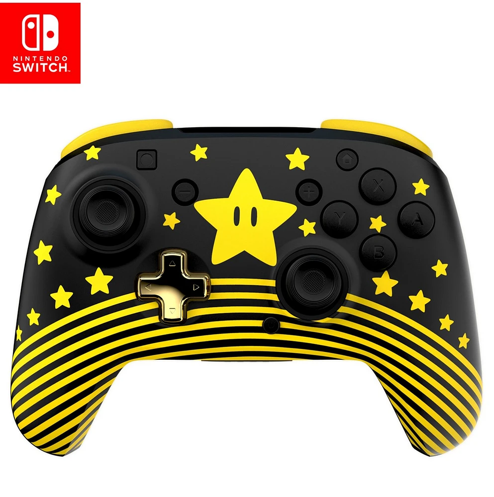 Manette sans fil Rematch : Super Mario Star 