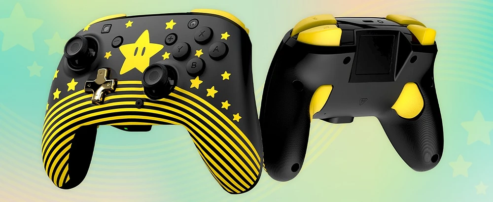 Manette sans fil Rematch : Super Mario Star 