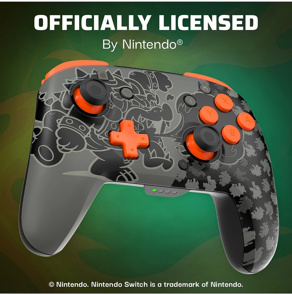 Manette sans fil Rematch : Bowser 