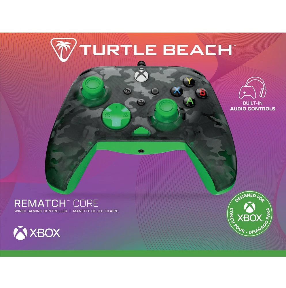 Rematch Core – Camouflage noir fantôme/vert 
