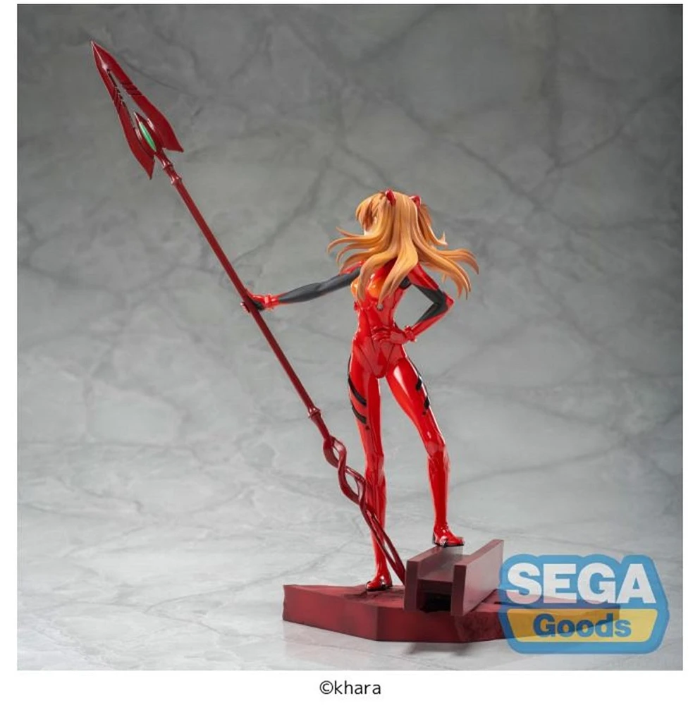 Evangelion: 3.0+1.0 Thrice Upon a Time Asuka Shikinami with Spear of Cassius Figure 
