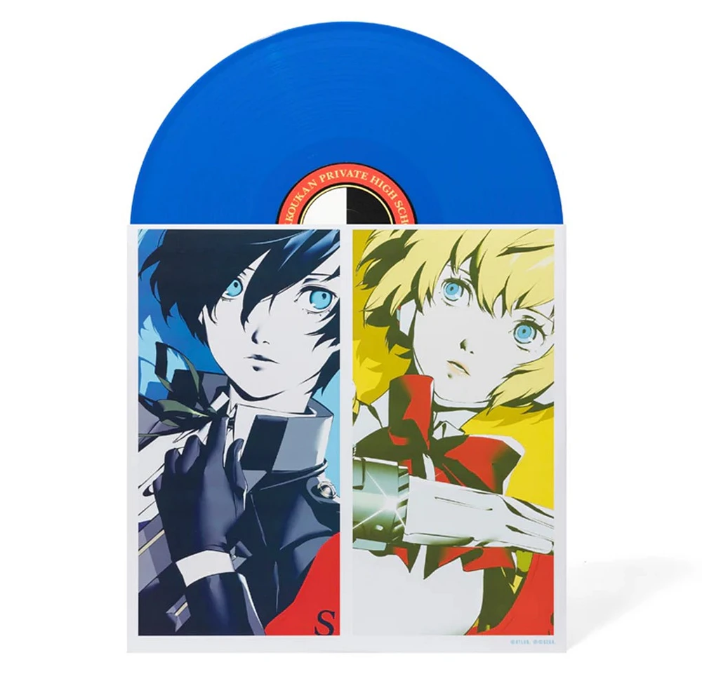 Persona 3 Reload Megamix Soundtrack Blue Vinyl LP 