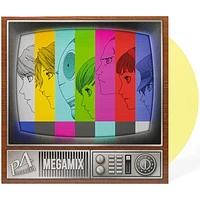 Persona 4 Megamix Soundtrack Yellow Vinyl LP 
