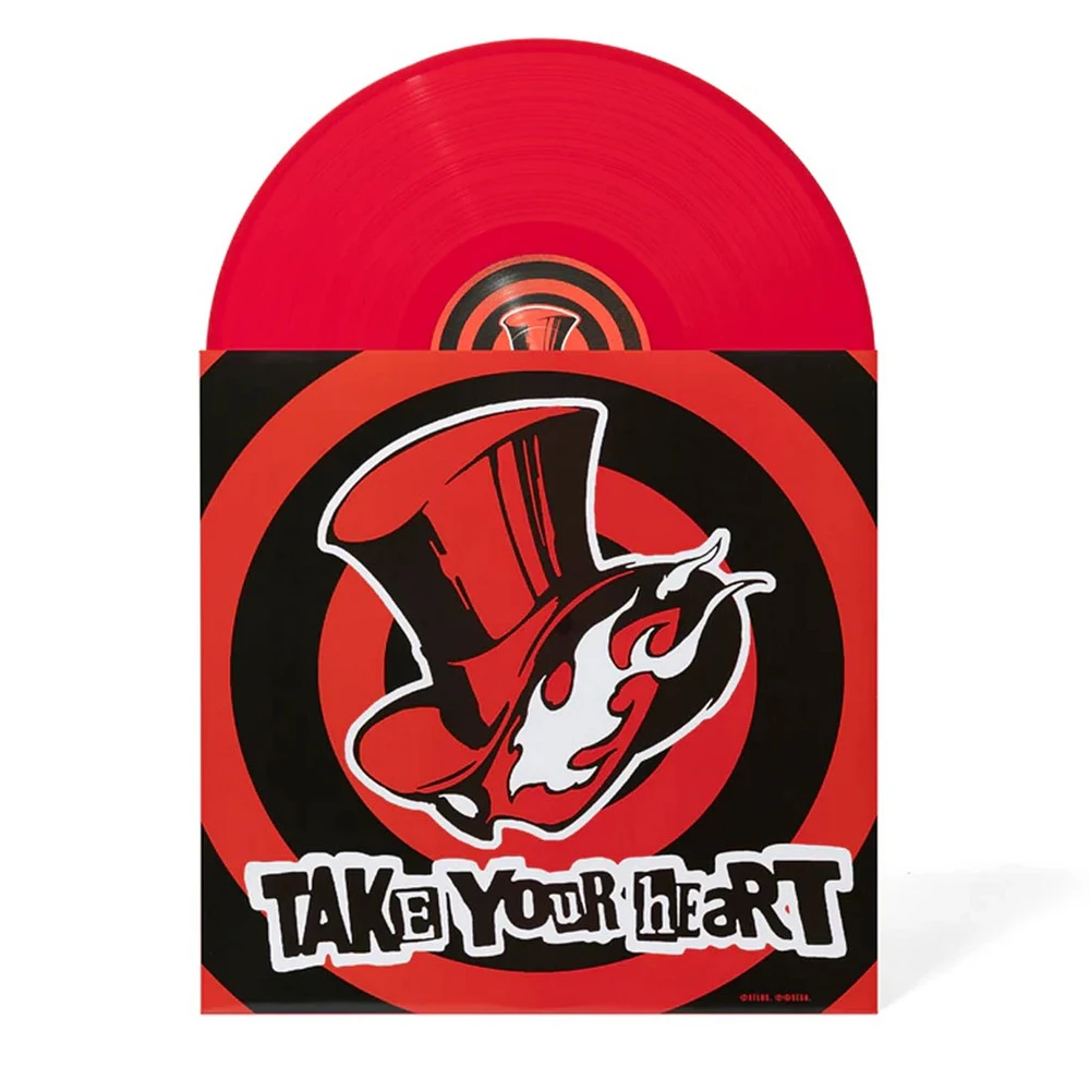 Persona 5 Megamix Soundtrack Red Vinyl LP 