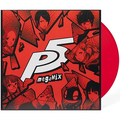 Persona 5 Megamix Soundtrack Red Vinyl LP 