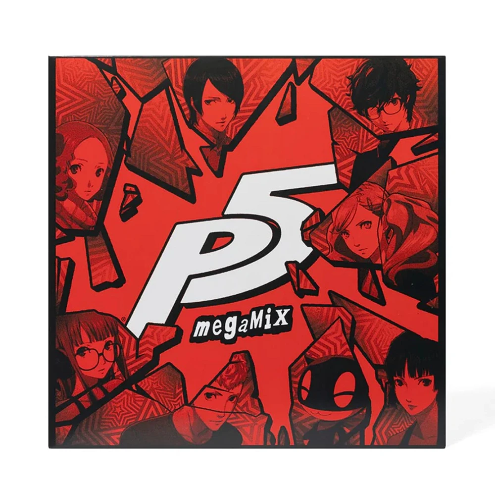 Persona 5 Megamix Soundtrack Red Vinyl LP 